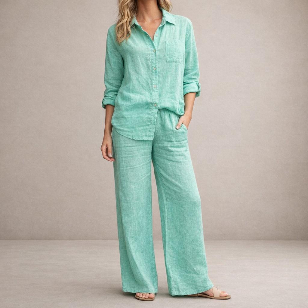 Women's Loungewear Sets - Summer Two-Piece Lounge Sets