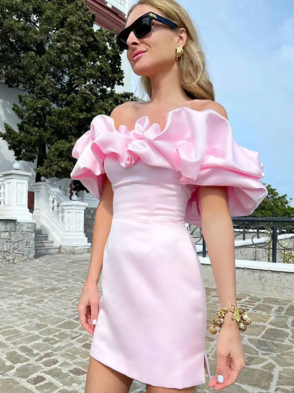 Women's Off-Shoulder Evening Dress