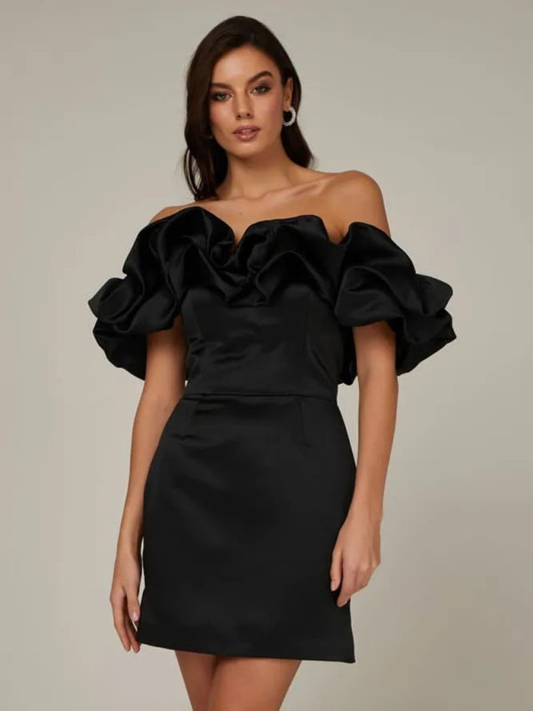 Women's Off-Shoulder Evening Dress