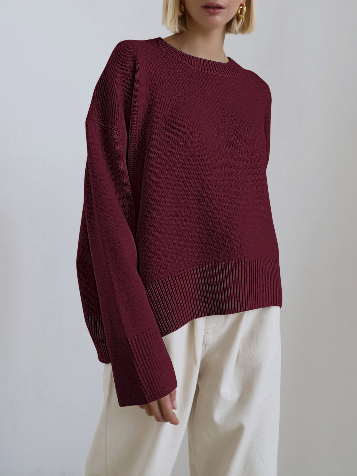 Women's Oversized Knit Sweater