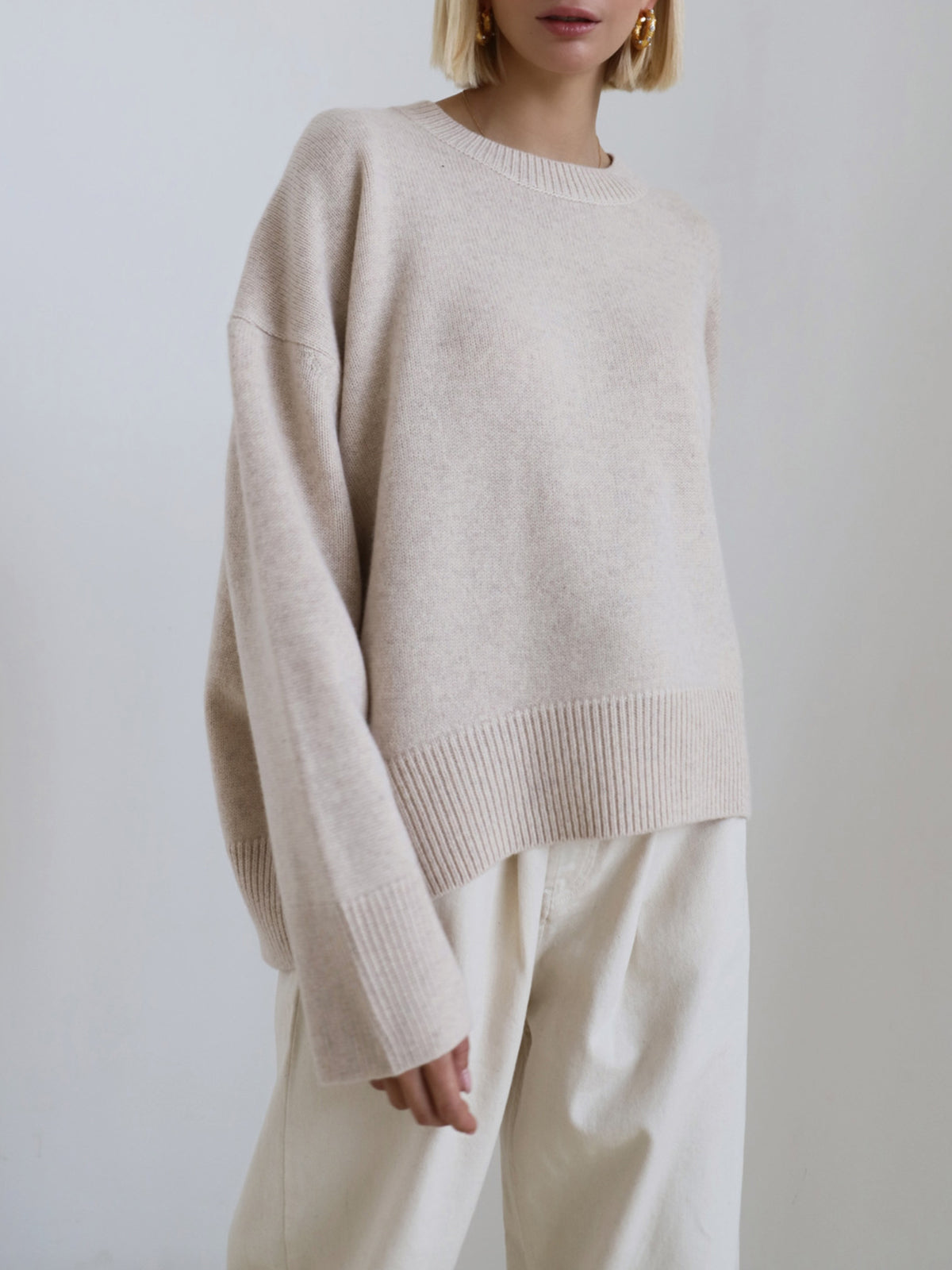 Women's Oversized Knit Sweater