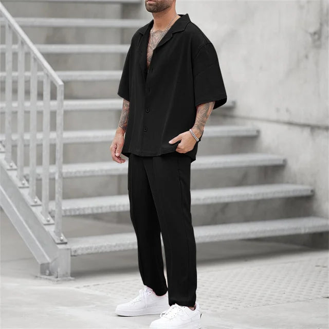 Men's Oversized Loungewear Summer Set