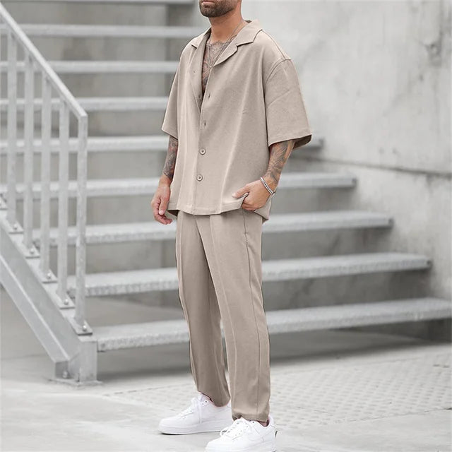 Men's Oversized Loungewear Summer Set
