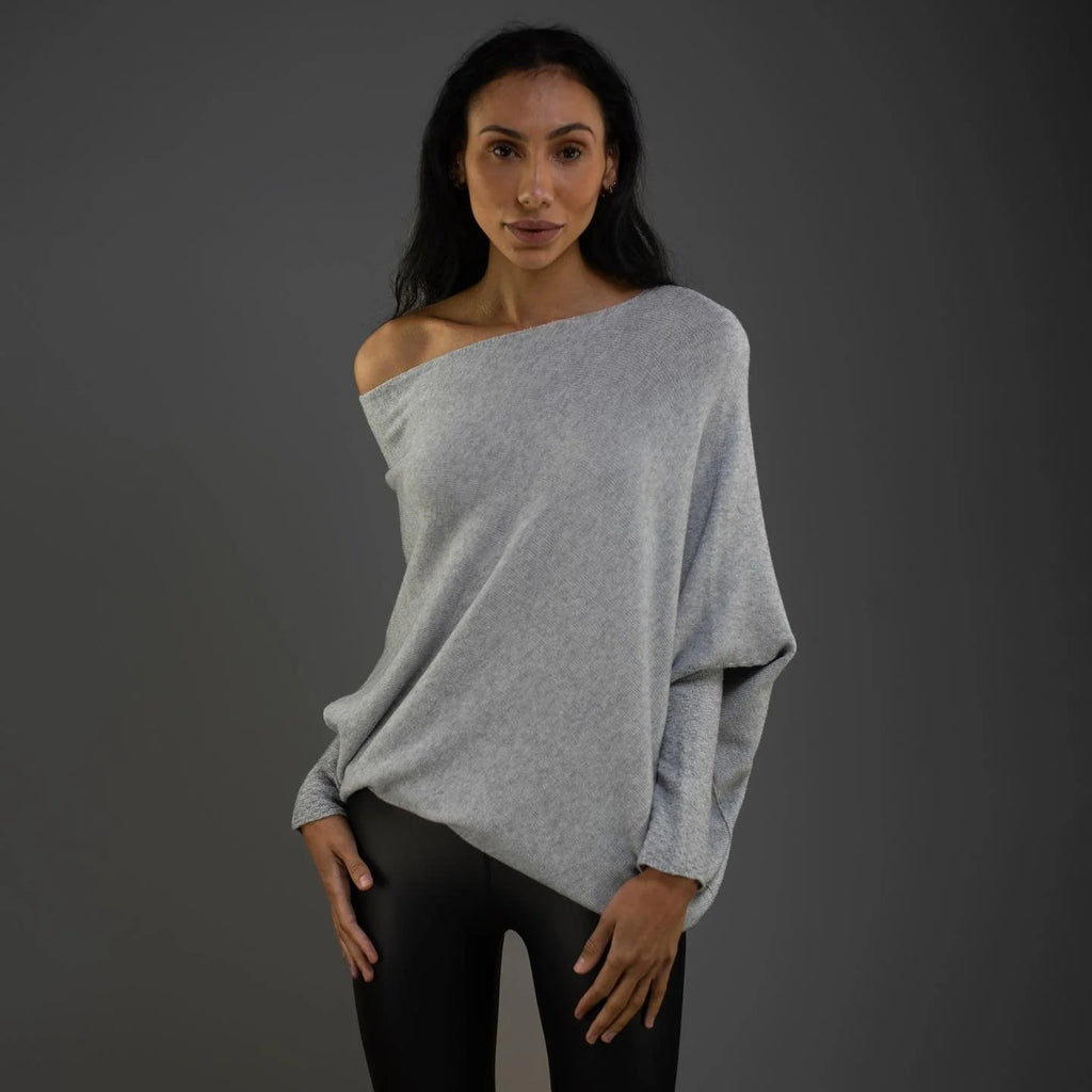 Women's Oversized Off-Shoulder Winter Sweater 2