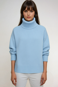 Women's Oversized Turtleneck Sweater