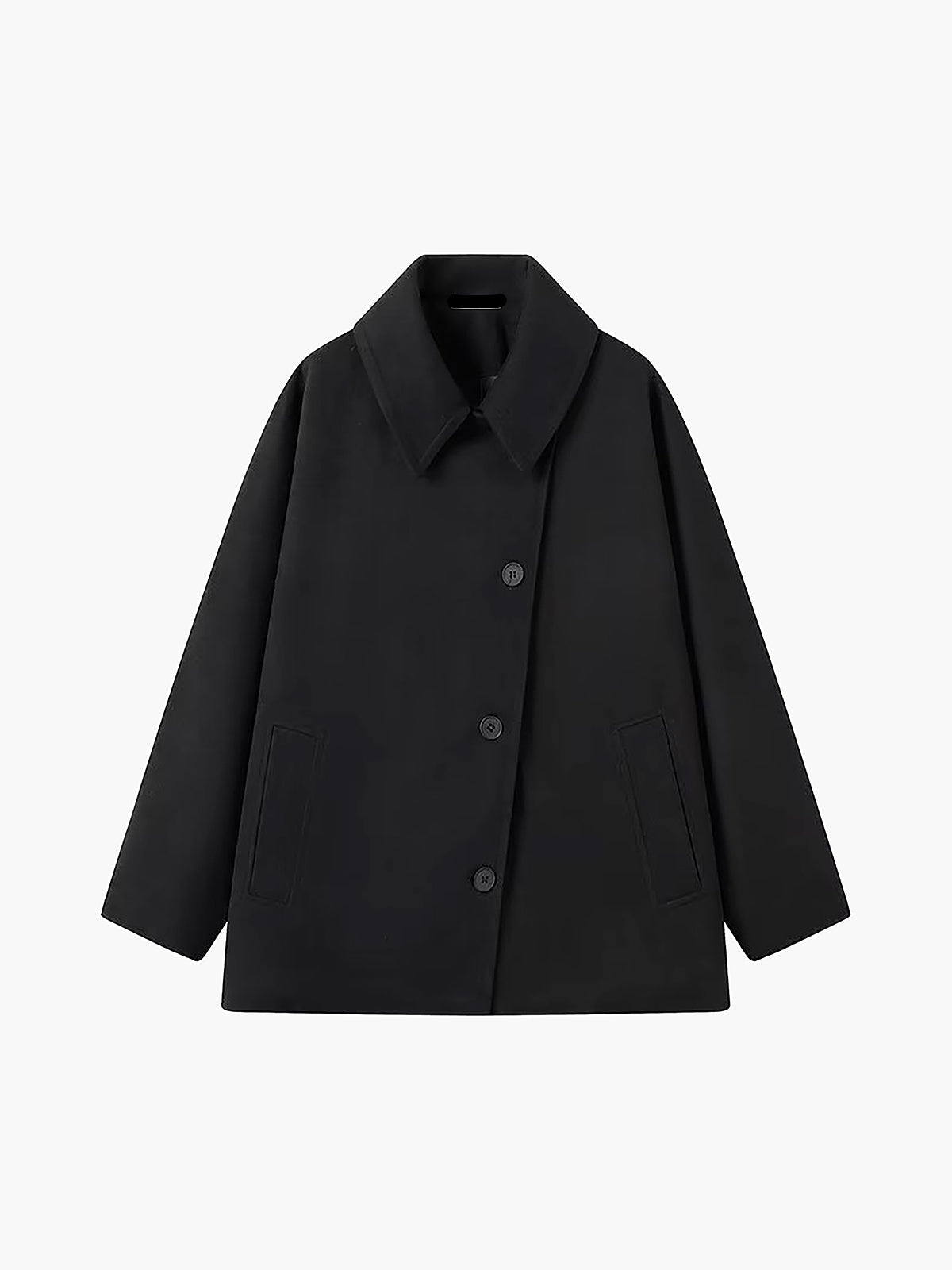Women's Oversized Wool Coat for Winter