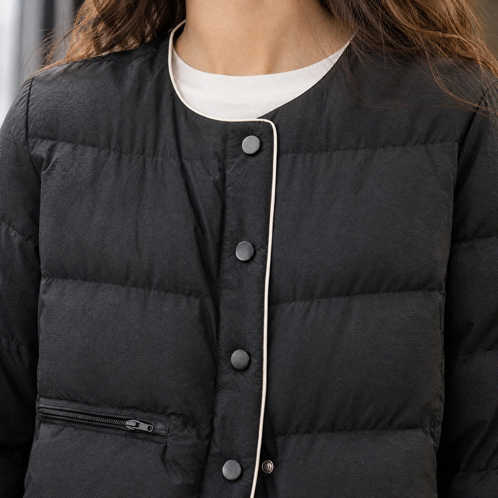 Women's Quilted Duck Down Puffer Jacket 1