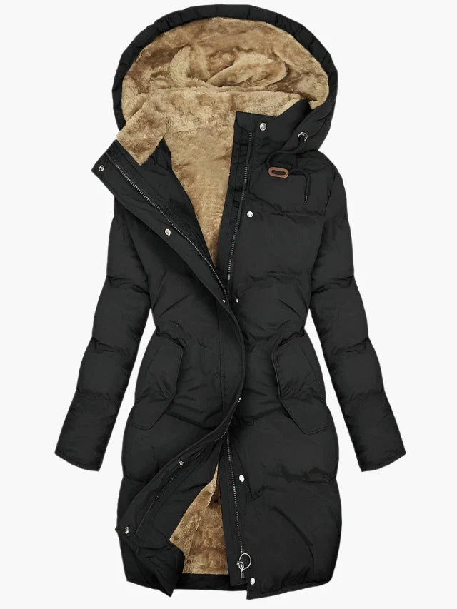 Women's Quilted Hooded Winter Coat 1