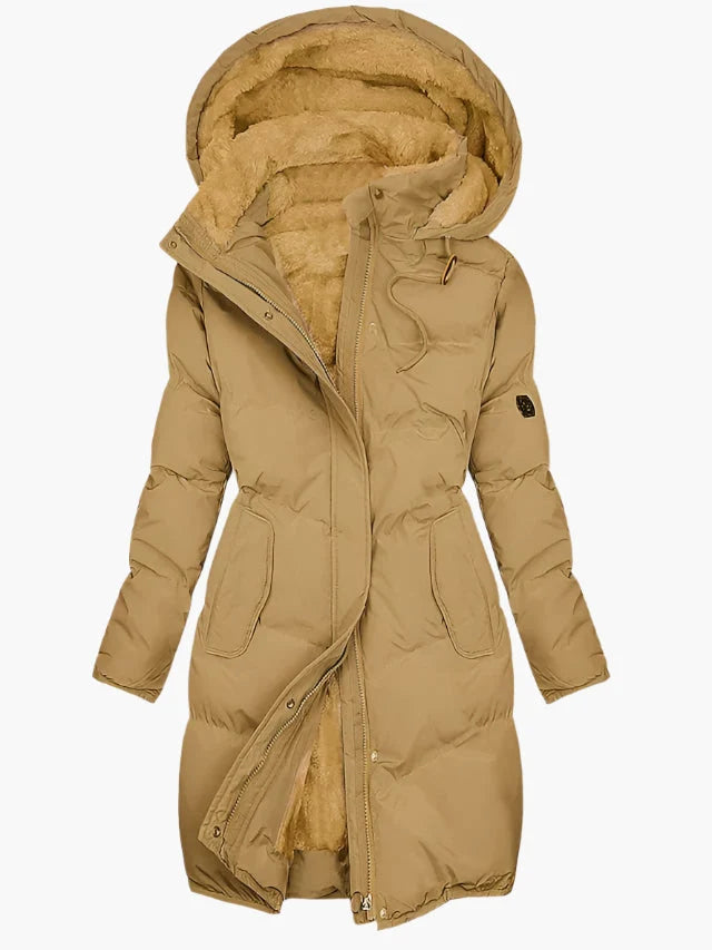 Women's Quilted Hooded Winter Coat 2