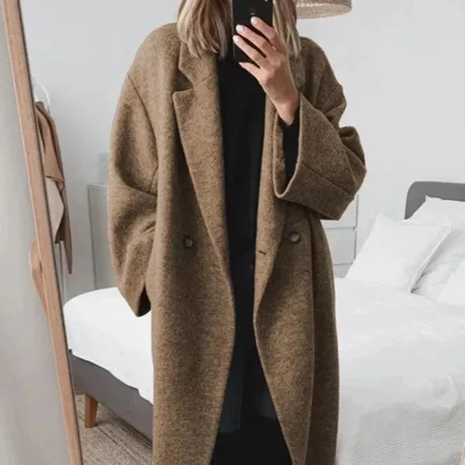 Women's Relaxed Fit Long Winter Coat 2