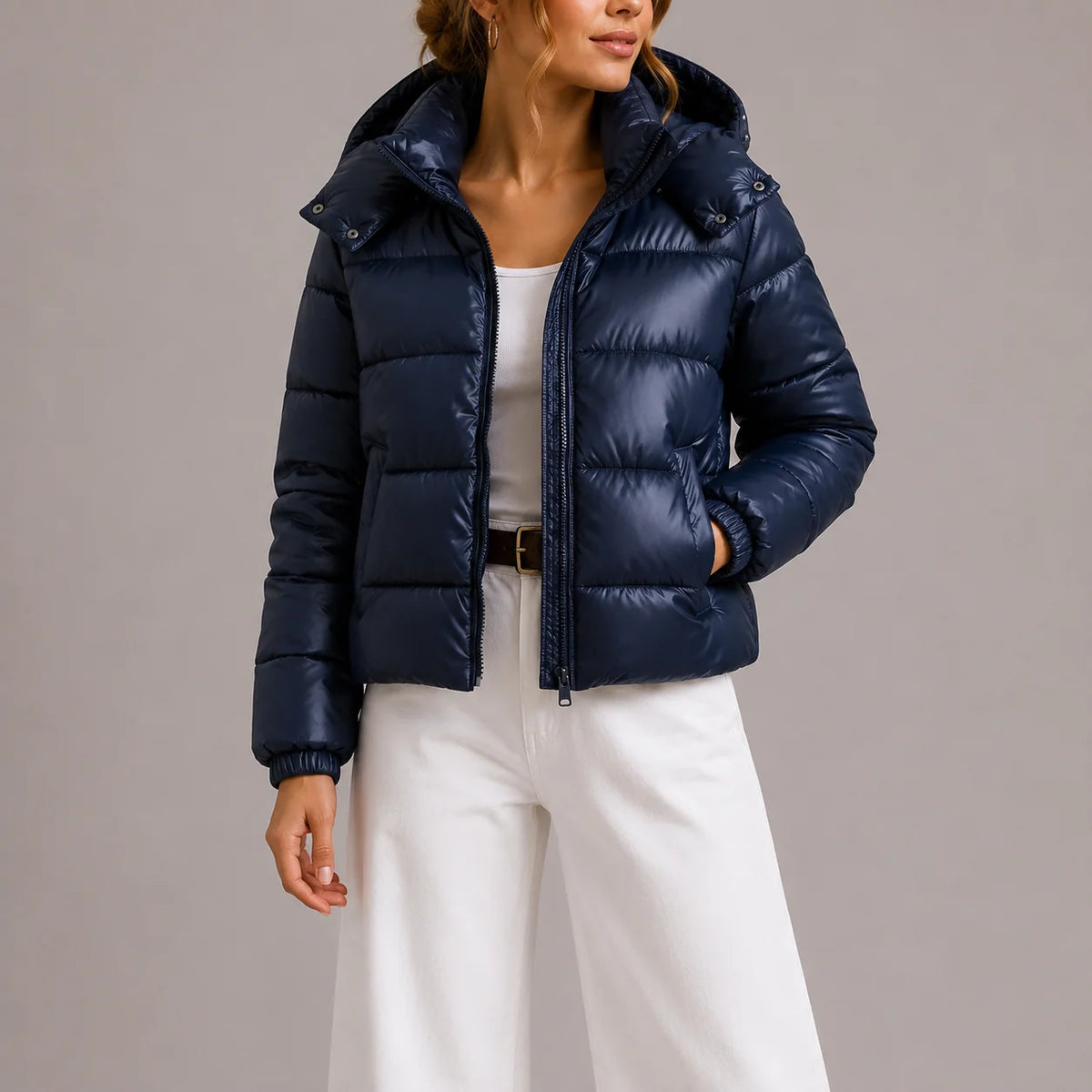 Women's Relaxed Fit Puffer Jacket