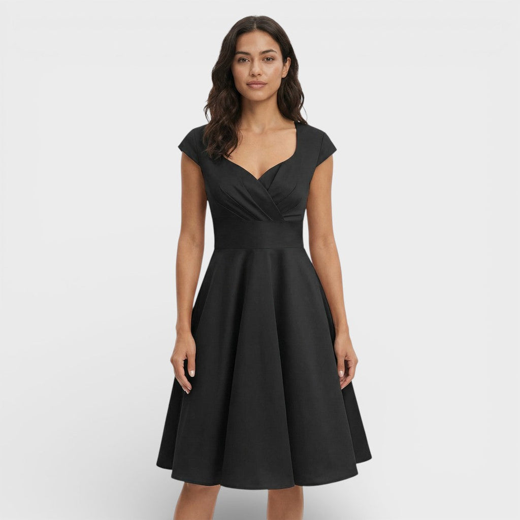 Women's Retro Midi Cocktail Dress for Various Occasions