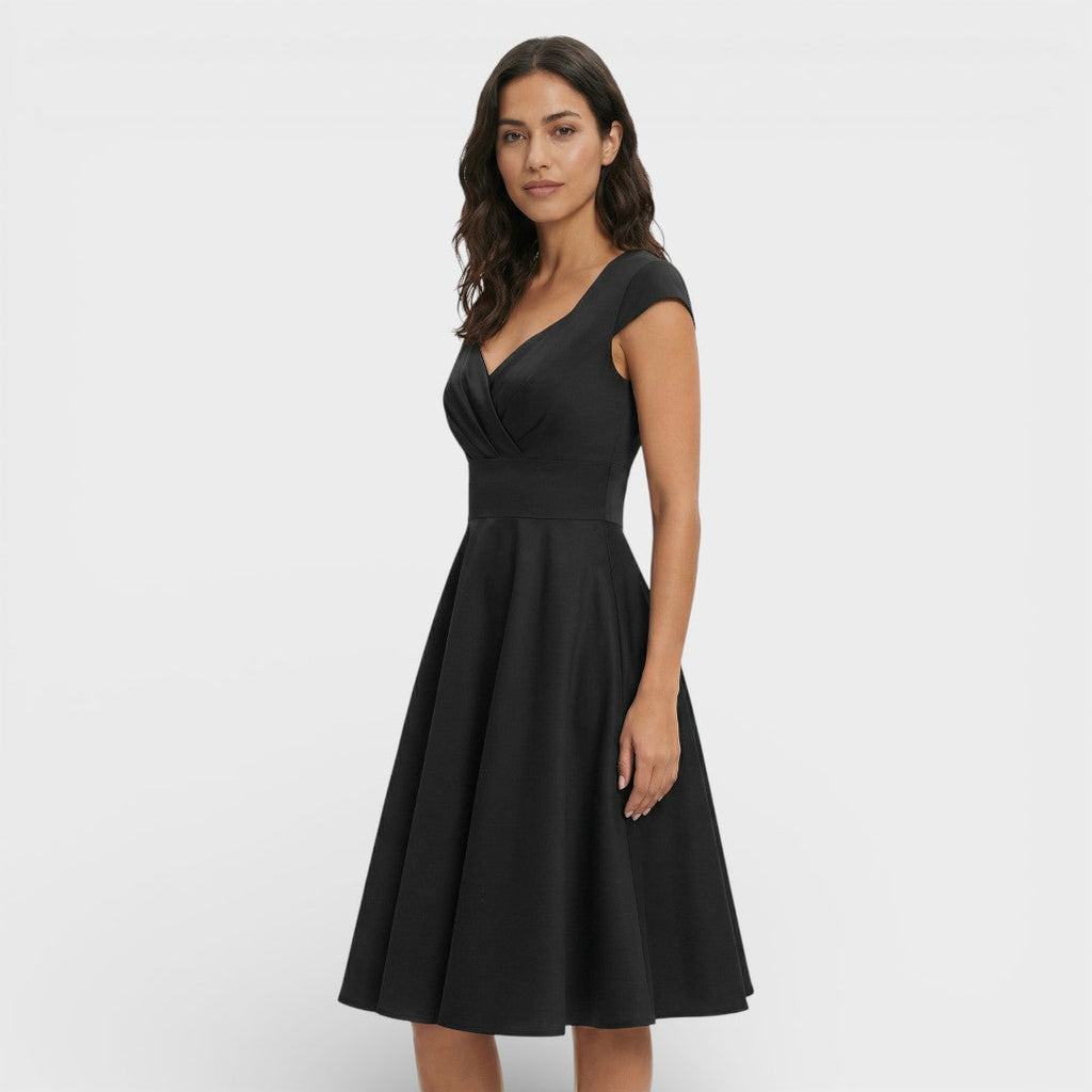 Women's Retro Midi Cocktail Dress for Various Occasions