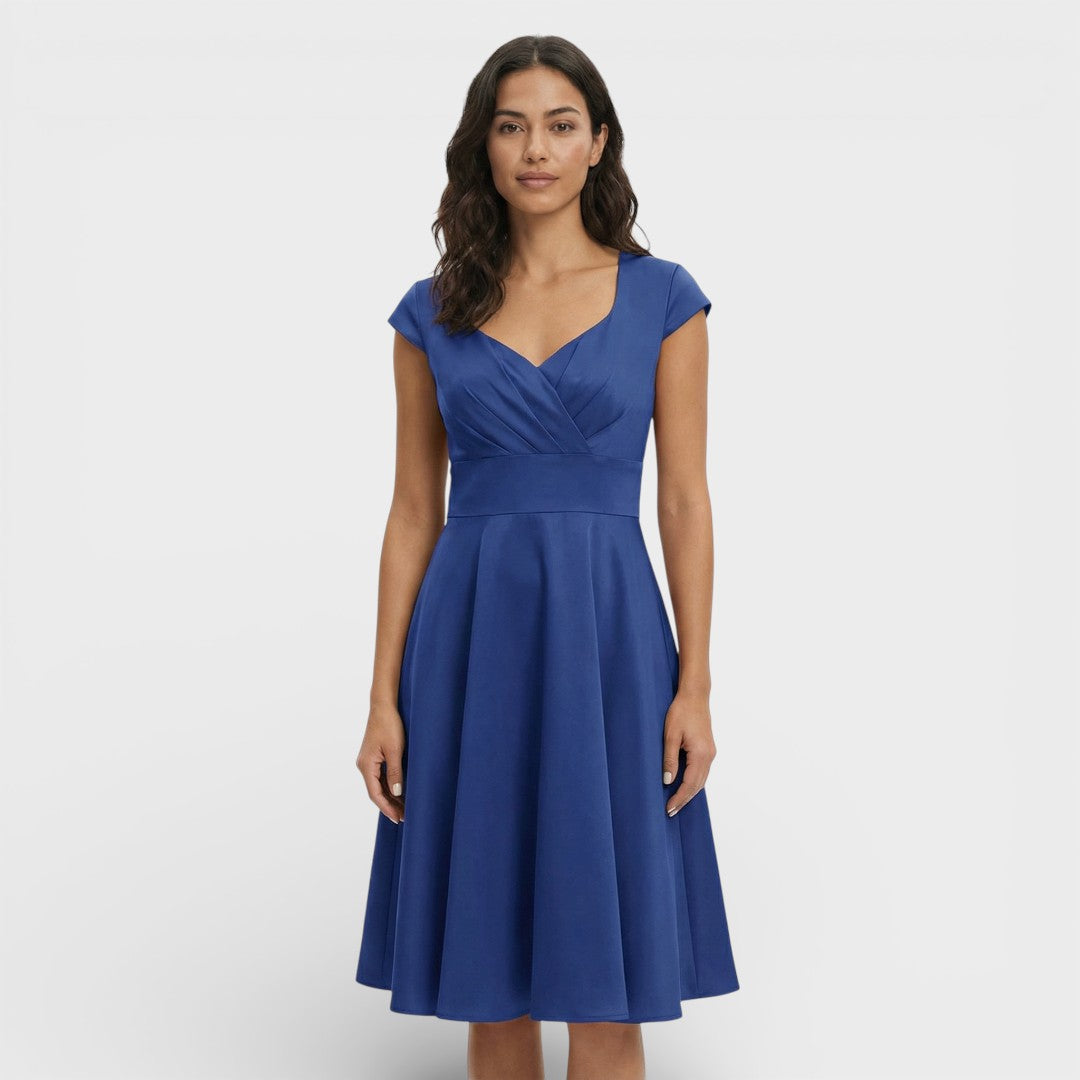 Women's Retro Midi Cocktail Dress for Various Occasions