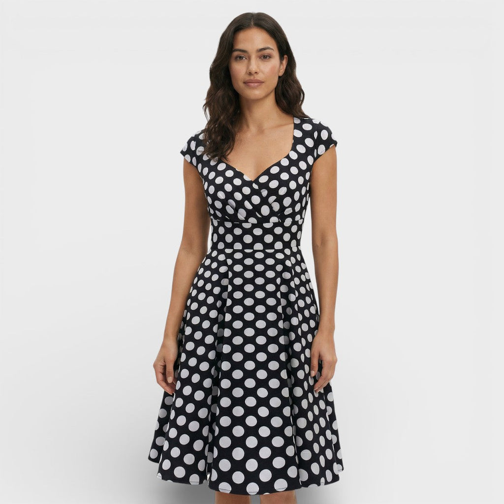 Women's Retro Midi Cocktail Dress for Various Occasions