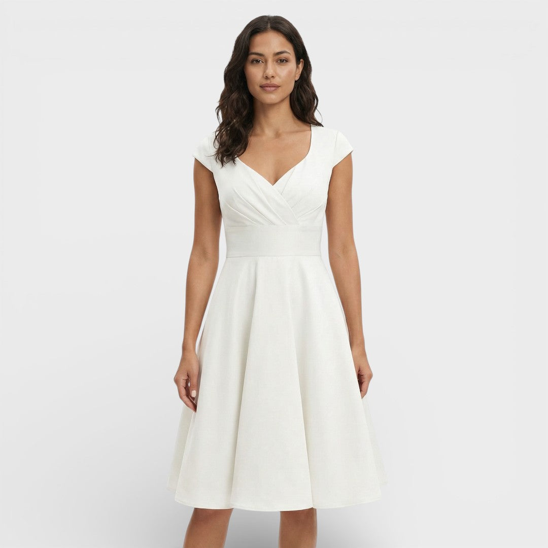 Women's Retro Midi Cocktail Dress for Various Occasions