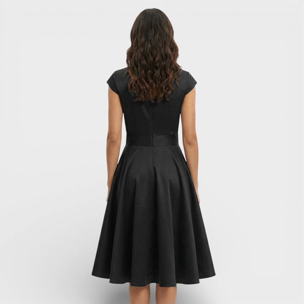 Women's Retro Midi Cocktail Dress for Various Occasions