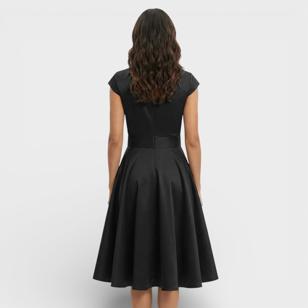 Women's Retro Midi Cocktail Dress for Various Occasions