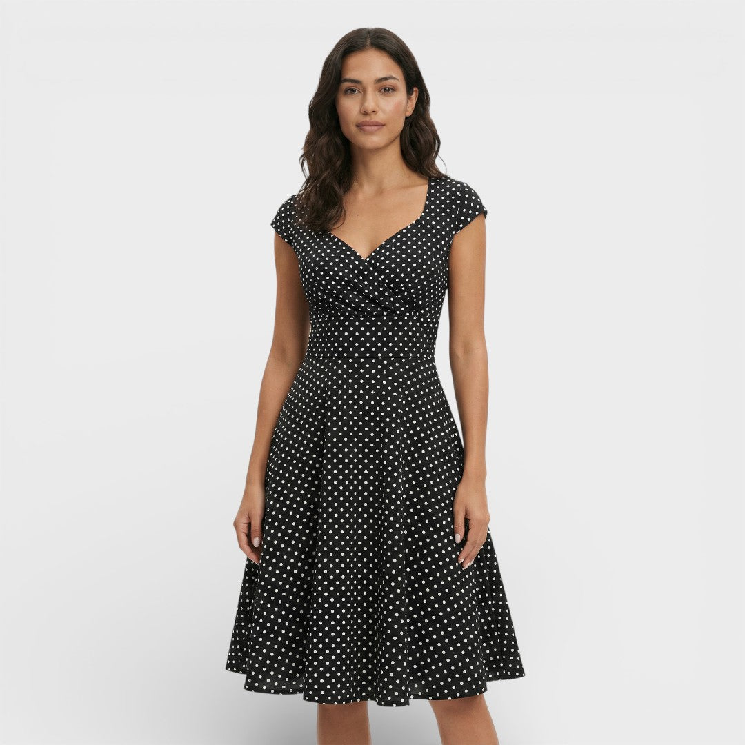 Women's Retro Midi Cocktail Dress for Various Occasions