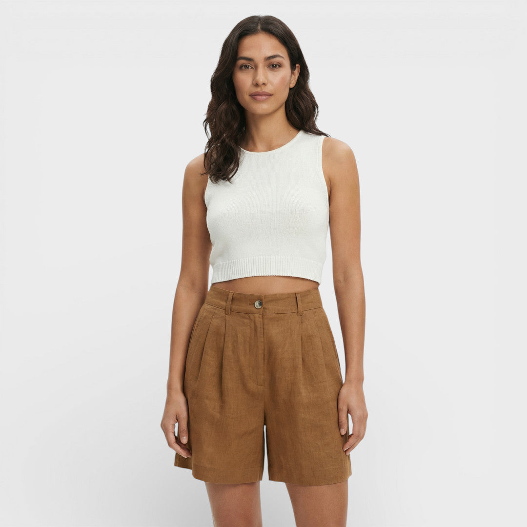 Women's Casual Linen Shorts