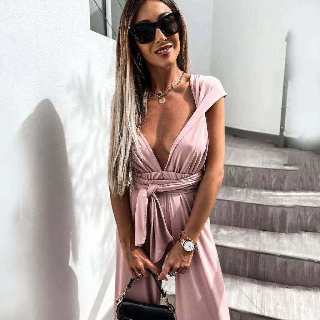 Women's Slim Fit Denim Jumpsuit