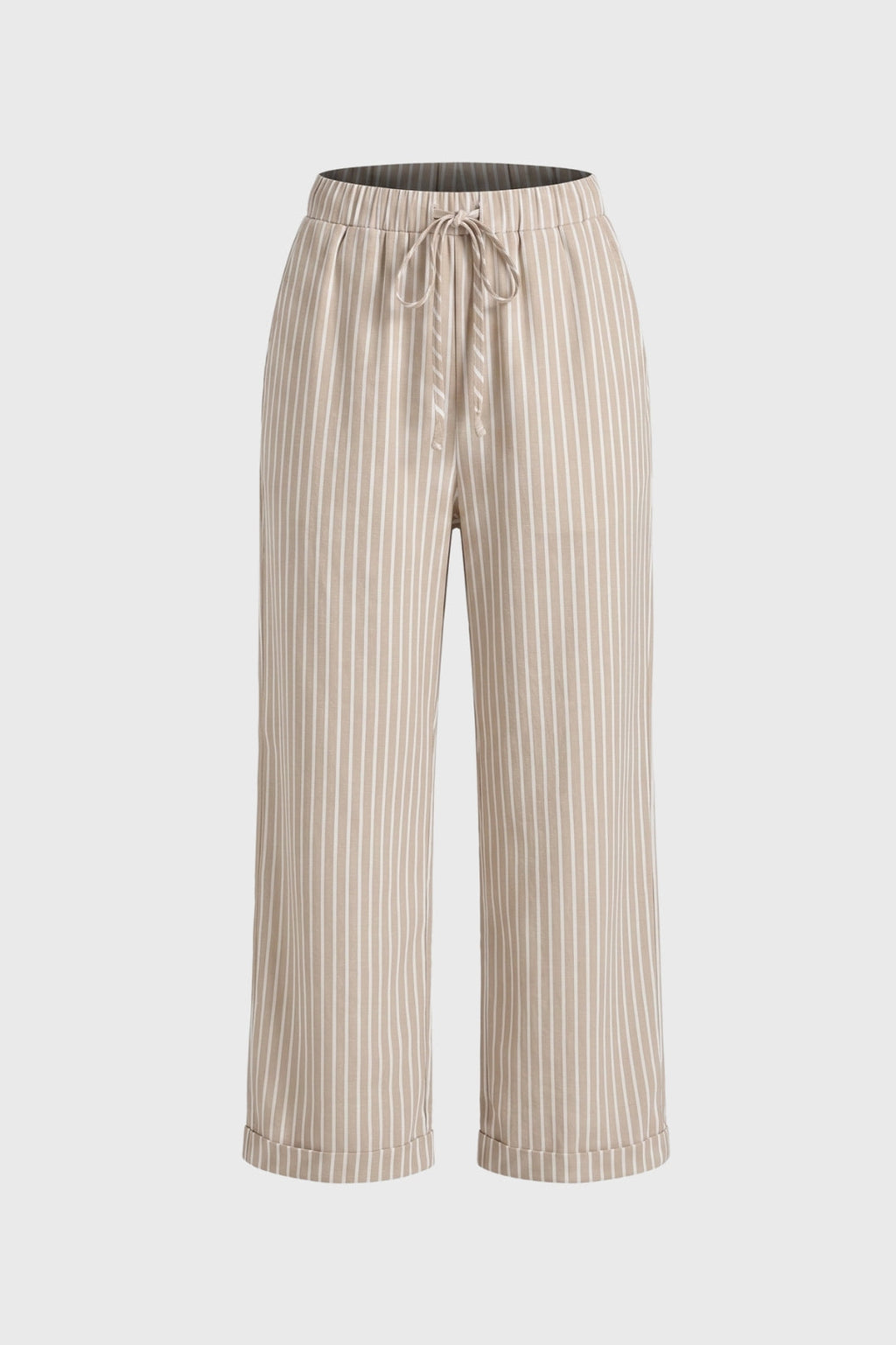 Women's Striped Wide Leg Pants