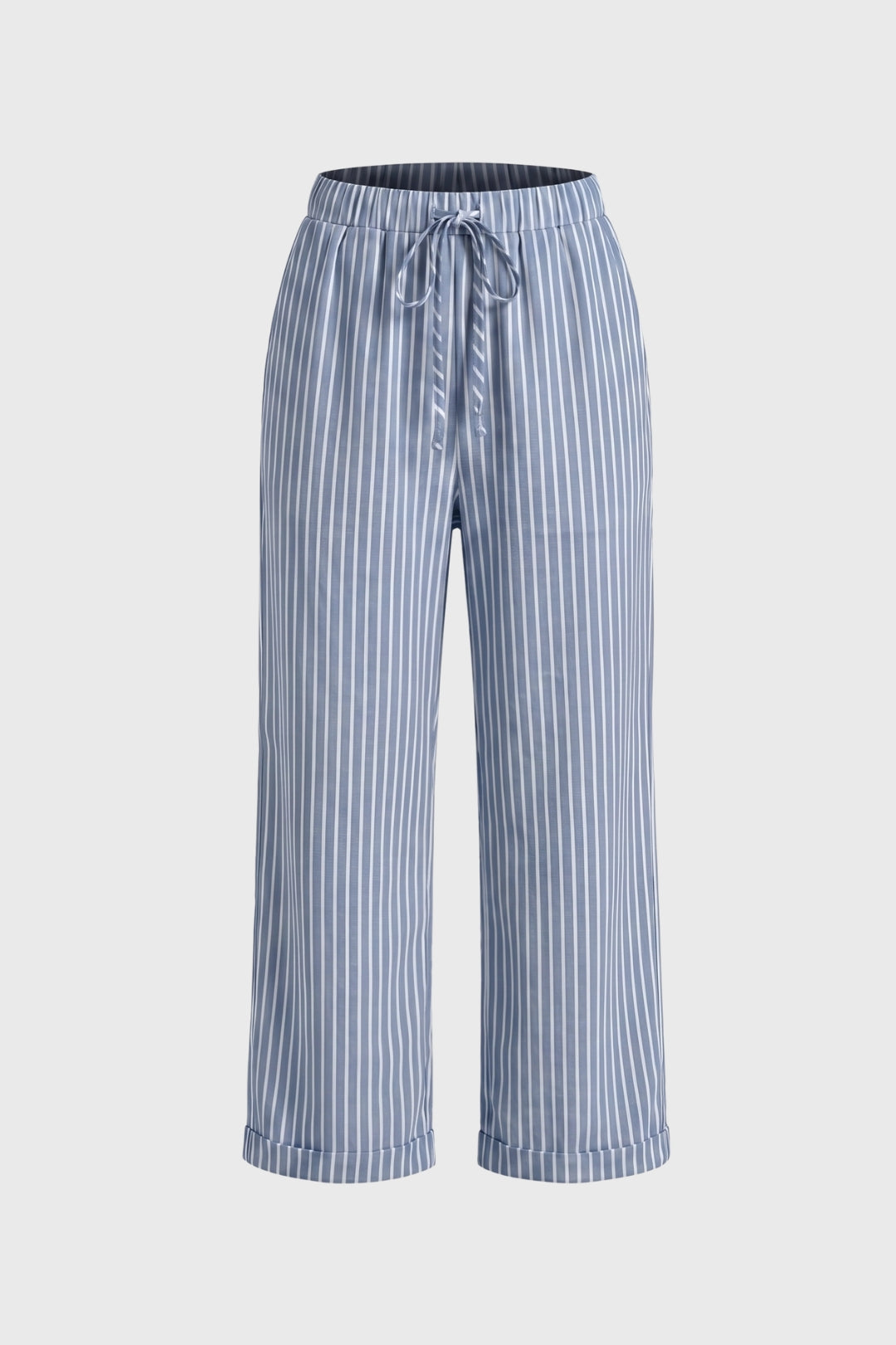 Women's Striped Wide Leg Pants