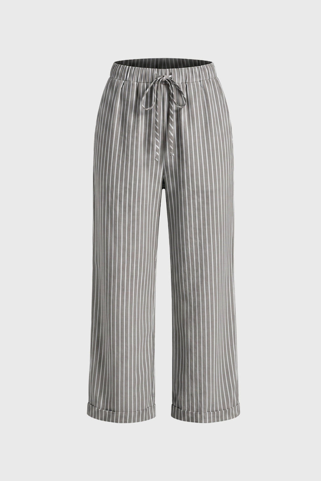 Women's Striped Wide Leg Pants