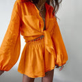 Women's Summer Shirt and Shorts Set