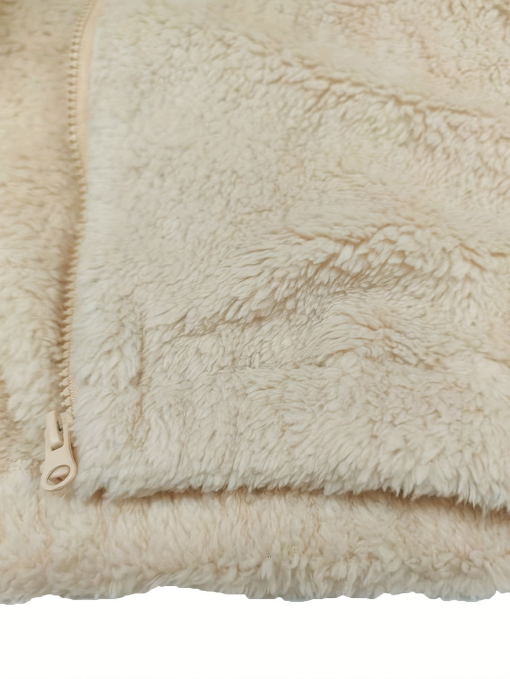 Women's Teddy Fleece Zip-Up Vest