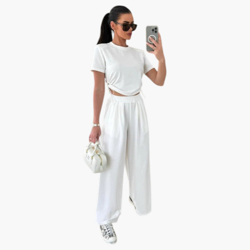 Women's Two-Piece Wide Leg Outfit