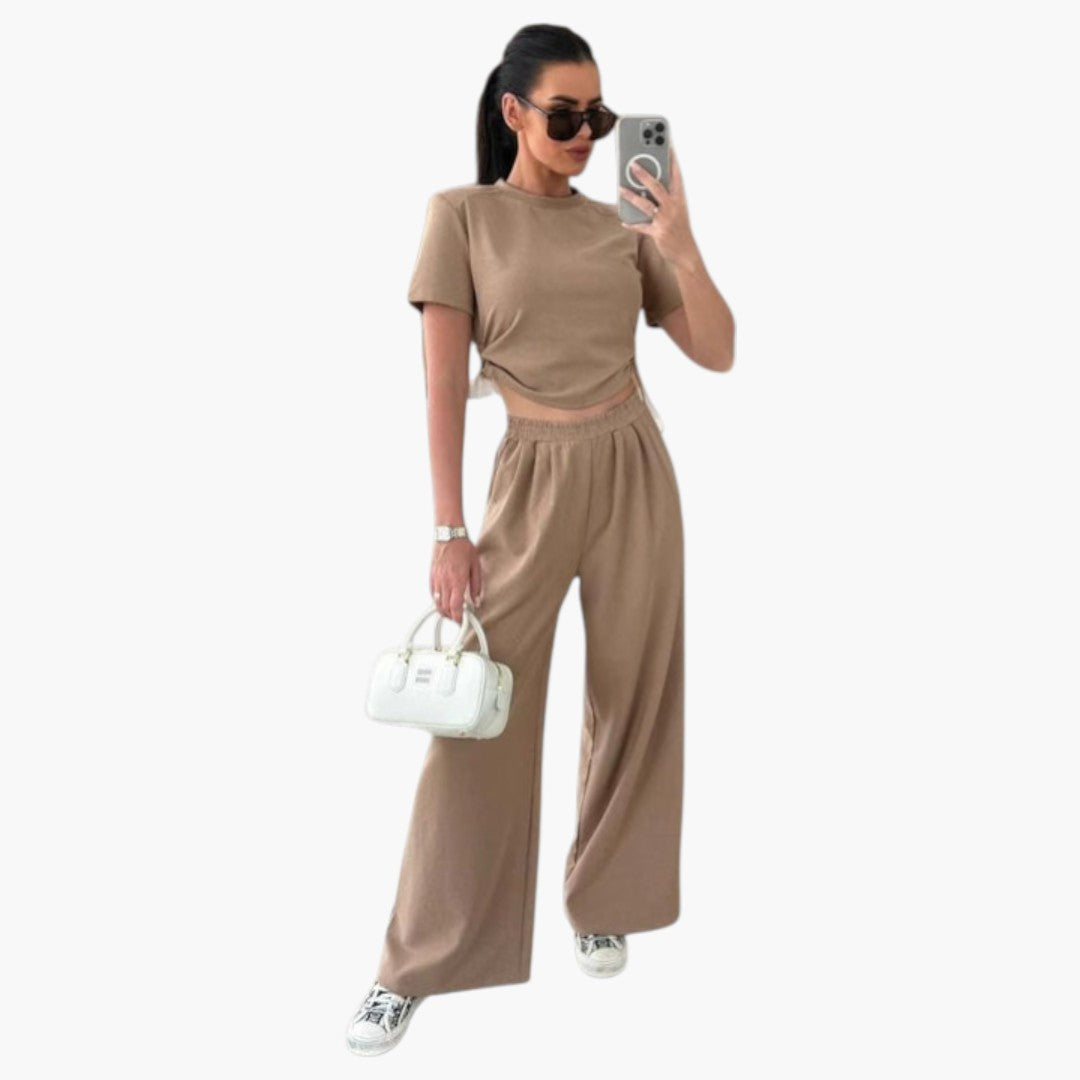 Women's Two-Piece Wide Leg Outfit