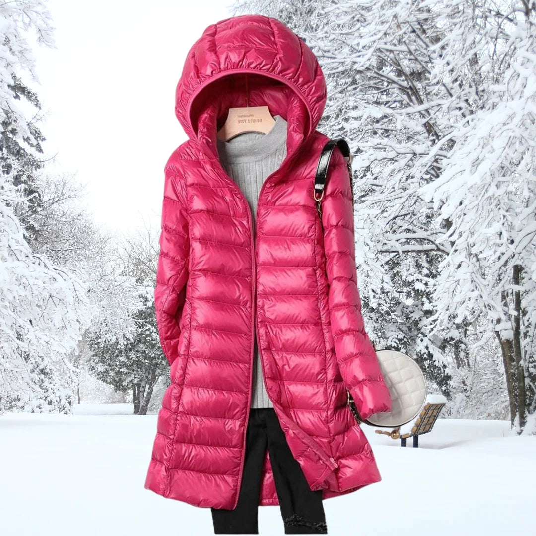 Women's Ultralight Down Jacket Lightweight Autumn Coat 7