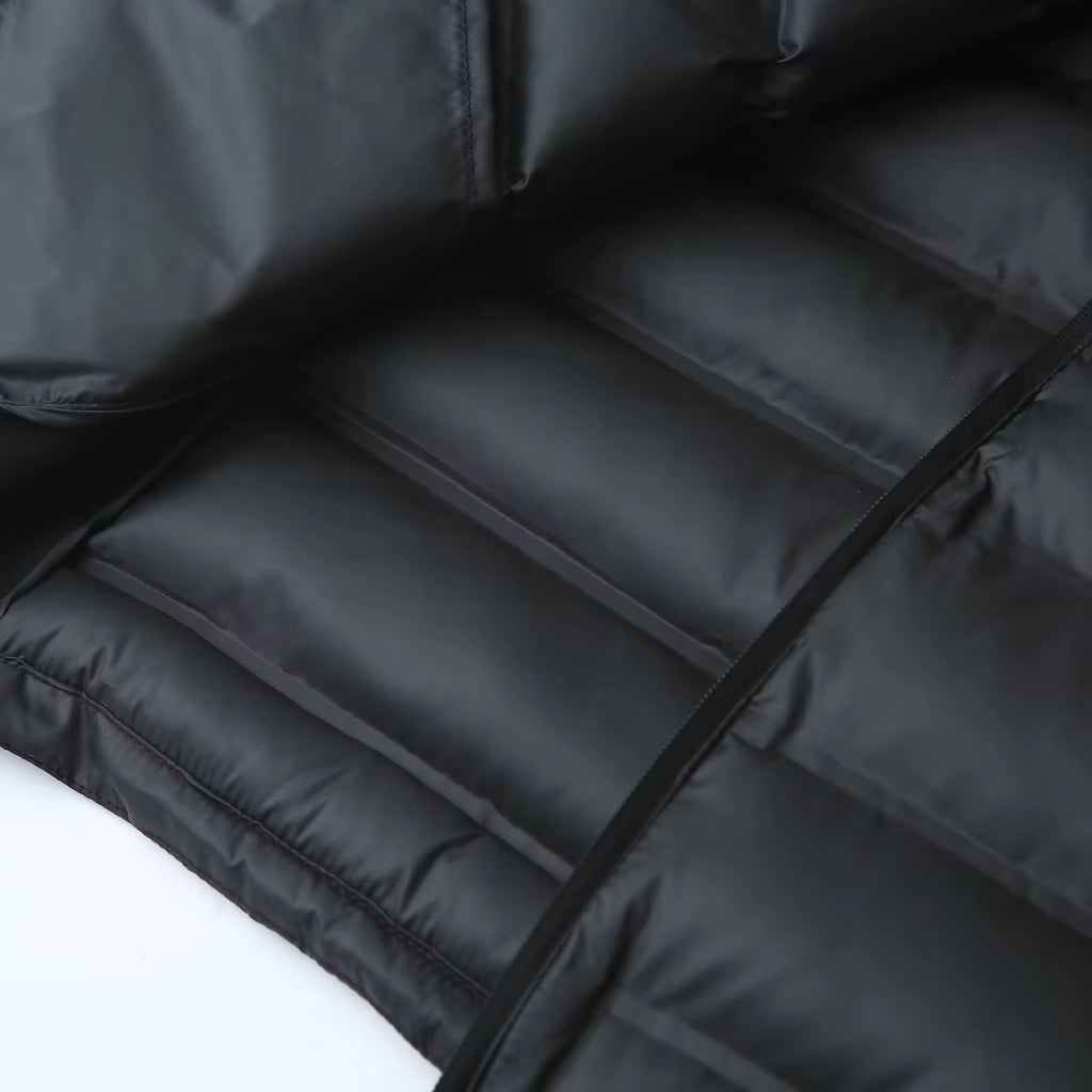 Women's Hybrid Puffer Jacket with Hood