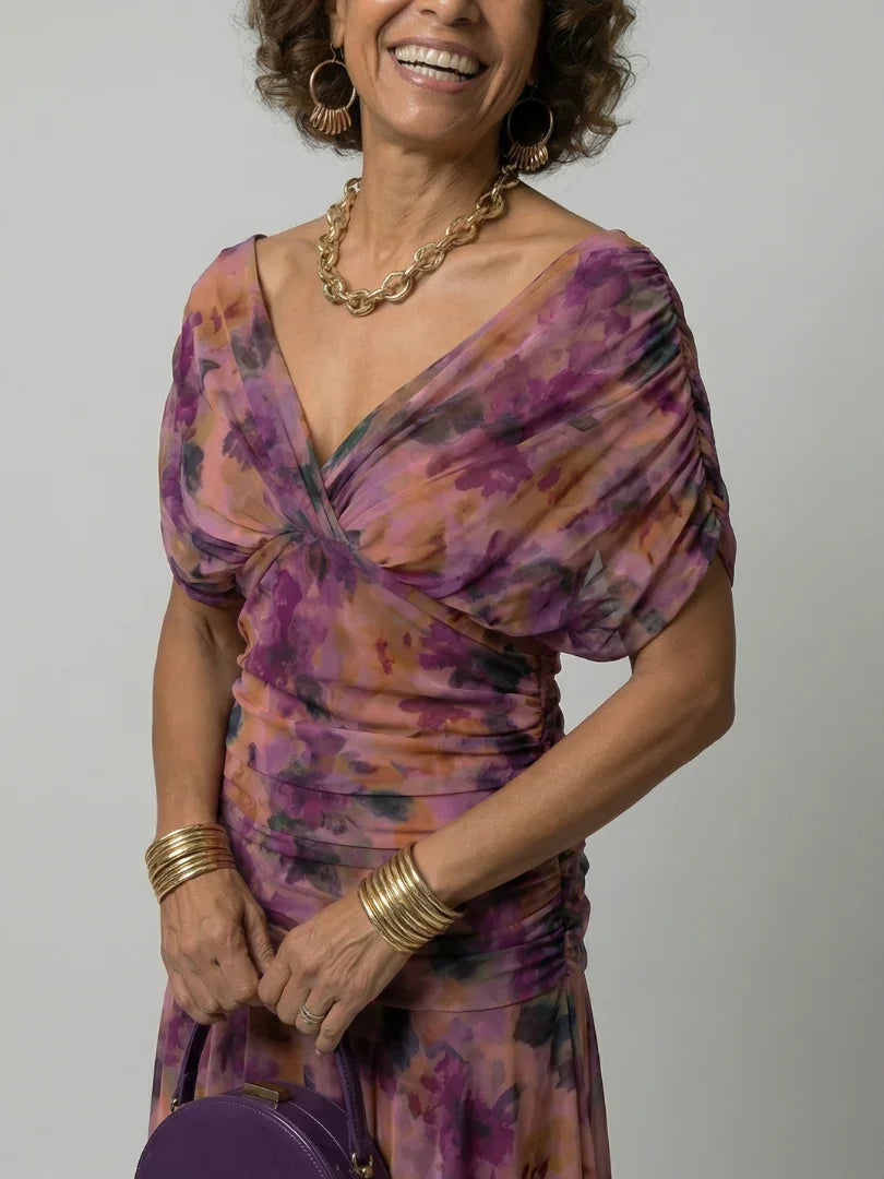 Women's Vintage Summer Maxi Dress