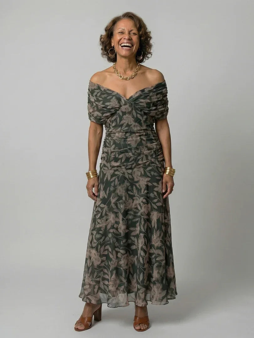 Women's Vintage Summer Maxi Dress