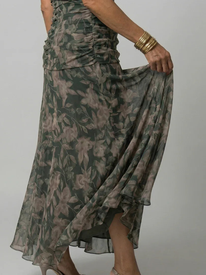 Women's Vintage Summer Maxi Dress