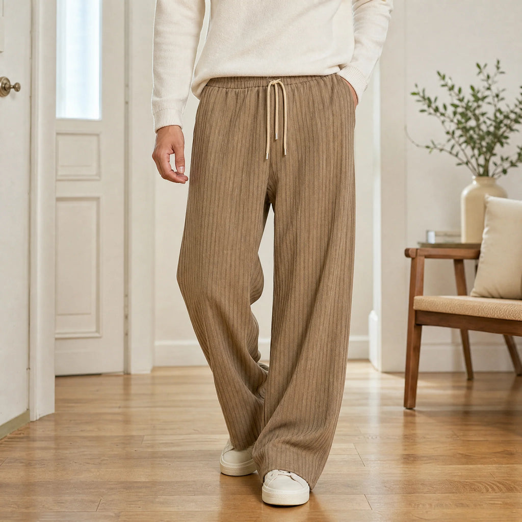 Women's Wide Leg Pants with Drawstring Waist 0