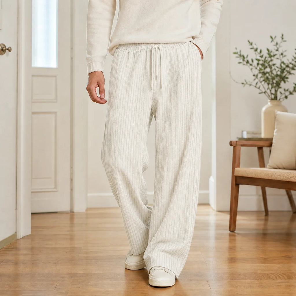 Women's Wide Leg Pants with Drawstring Waist 2