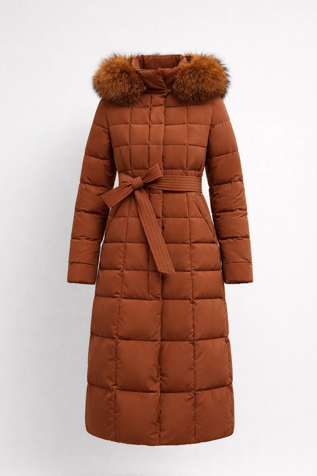 Women's Winter Coat – Fitted Long Design