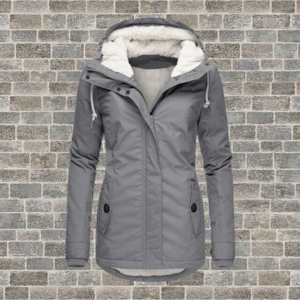 Women's Waterproof Jacket – Cozy Hooded Design