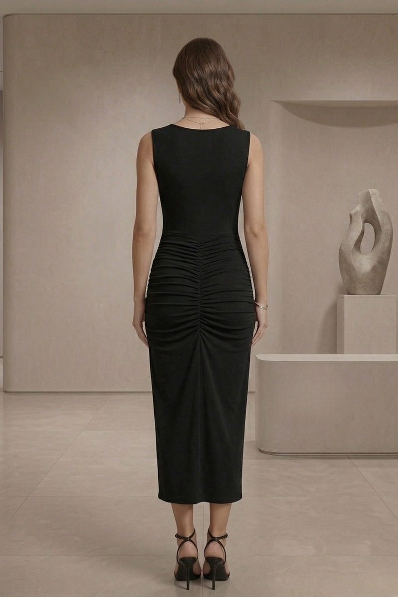 Women's Fitted Maxi Dress