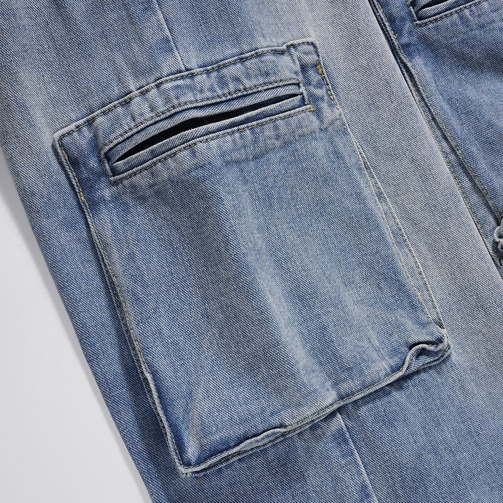 Men's Denim Work Jeans for Everyday Comfort