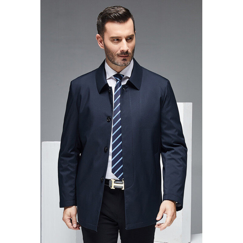 Mens Classic Tailored Jacket – Elegant Smart Casual Coat