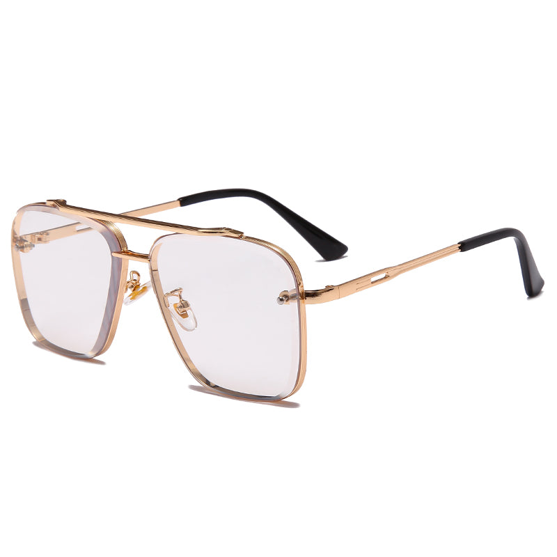 Men's Metal Pilot Sunglasses