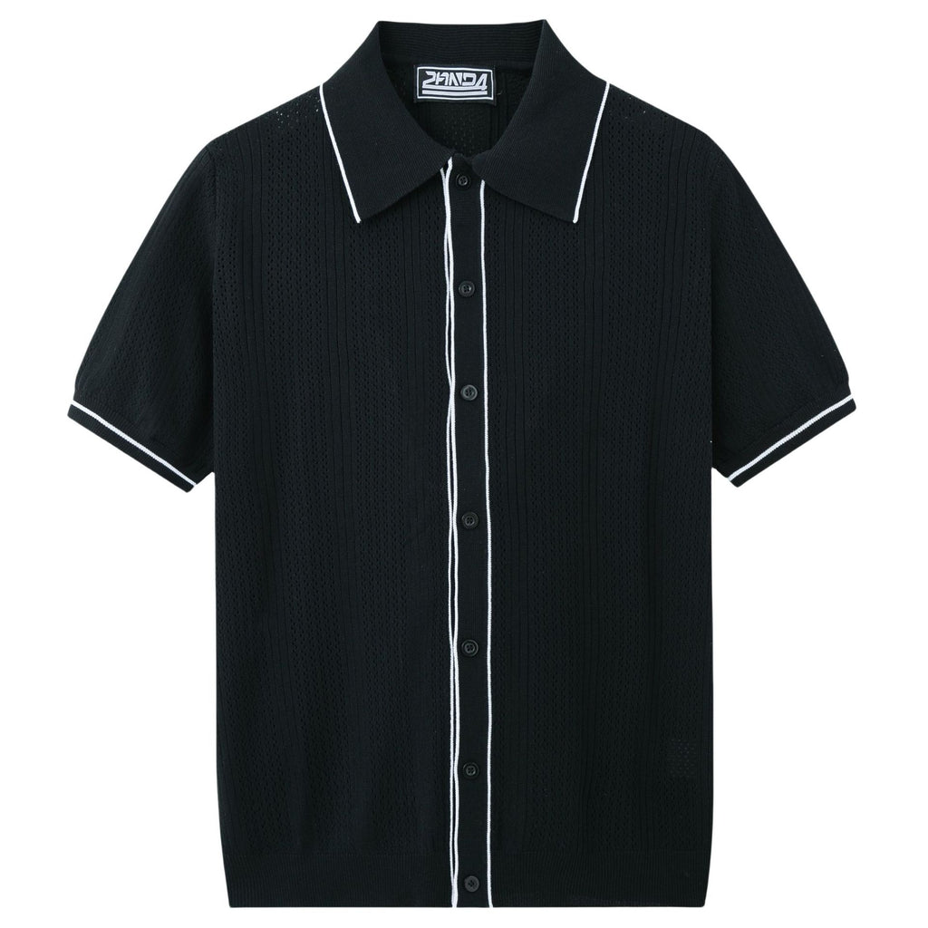 Men's Knit Polo Shirt