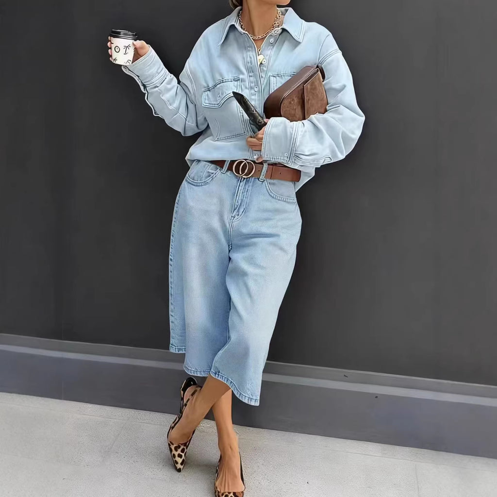 Women's Slimming Bermuda Straight-Leg Pants