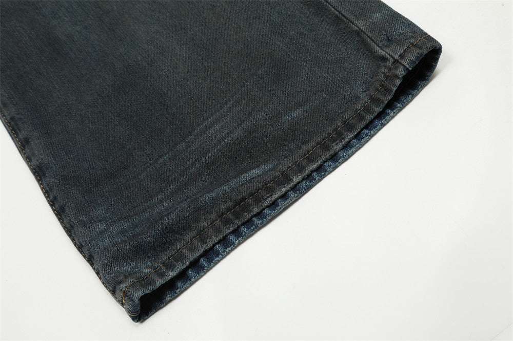 Men's Denim Boot-Cut Pants
