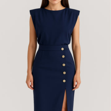 Women's Casual Sleeveless Summer Midi Dress