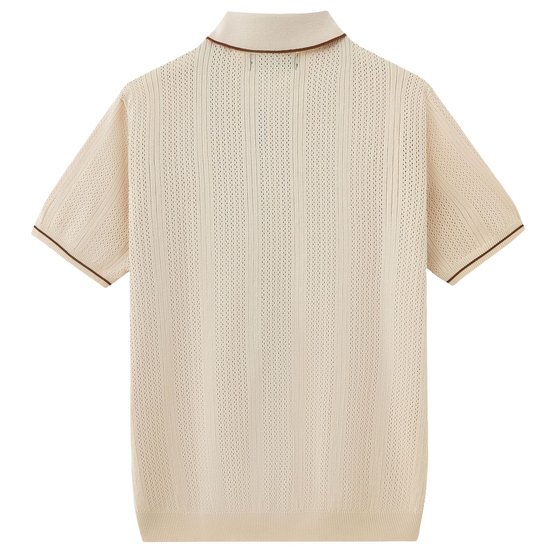 Men's Knit Polo Shirt